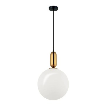 Lampadario a sospensione con cavo NEPTUNE 1xE27/40W/230V dorato