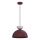 Lampadario a sospensione con cavo NEVIS 1xE27/15W/230V Ø 29 cm bordeaux