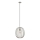 Lampadario a sospensione con cavo OVELLA 1xE27/15W/230V Ø 34 cm beige