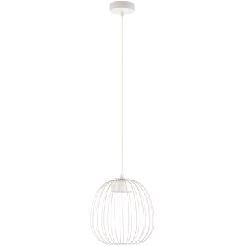 Lampadario a sospensione con cavo OVELLA 1xGX53/10W/230V, diametro 25 cm, crema