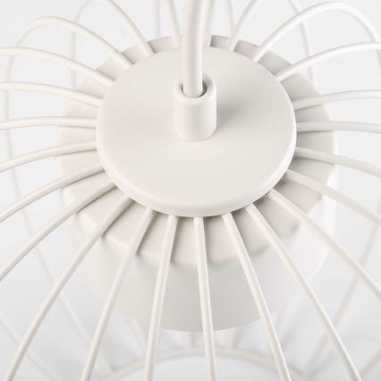Lampadario a sospensione con cavo OVELLA 1xGX53/10W/230V, diametro 25 cm, crema