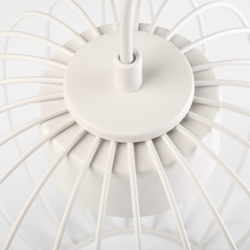 Lampadario a sospensione con cavo OVELLA 1xGX53/10W/230V, diametro 25 cm, crema