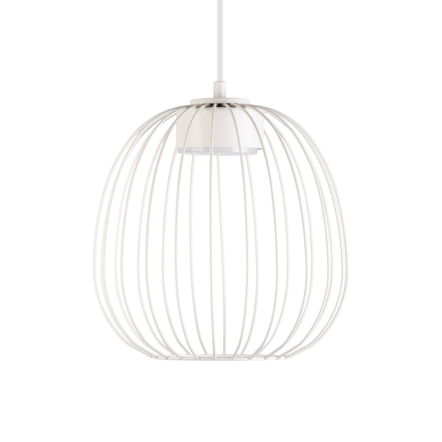 Lampadario a sospensione con cavo OVELLA 1xGX53/10W/230V, diametro 25 cm, crema