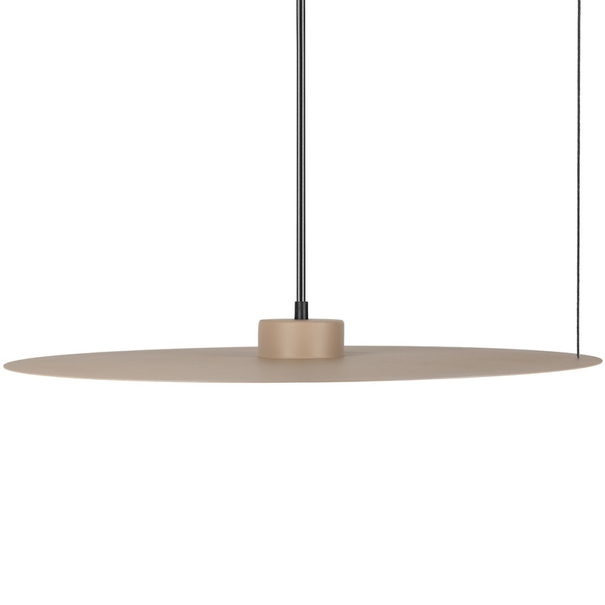 Lampadario a sospensione con cavo PIATTO 1xGX53/15W/230V diam. 55 cm beige