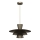 Lampadario a sospensione con cavo PLATO 1xE27/15W/230V bronzo