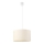 Lampadario a sospensione con cavo SIRJA PLISADO 1xE27/15W/230V Ø 35 cm colore crema