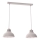 Lampadario a sospensione con cavo SVEN 2xE27/15W/230V colore crema