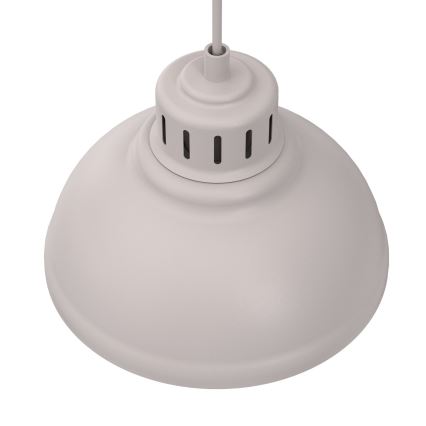 Lampadario a sospensione con cavo SVEN 2xE27/15W/230V colore crema