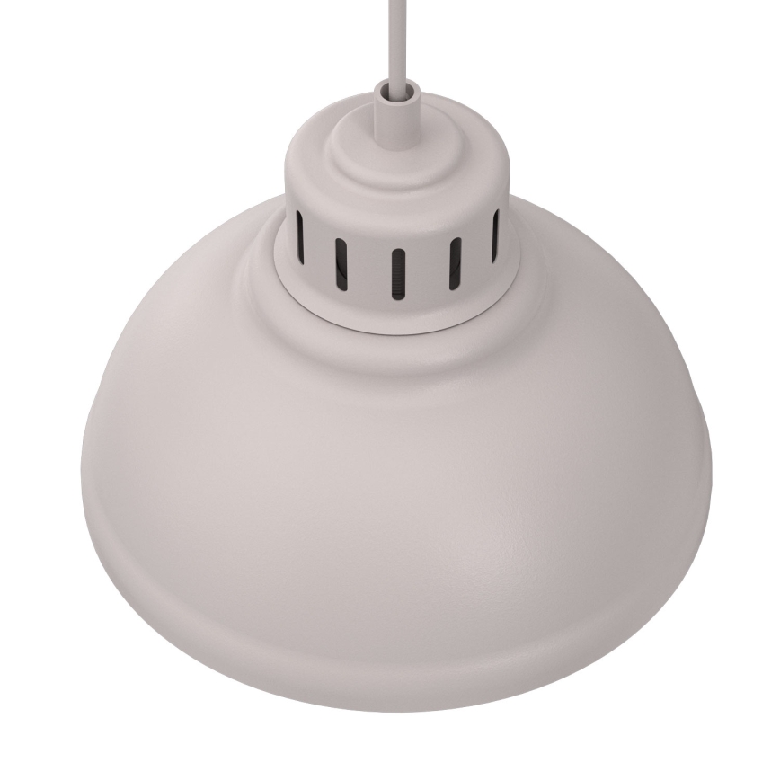 Lampadario a sospensione con cavo SVEN 2xE27/15W/230V colore crema