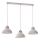 Lampadario a sospensione con cavo SVEN 3xE27/15W/230V crema
