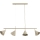 Lampadario a sospensione con cavo ZELTA 4xE27/15W/230V beige