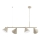 Lampadario a sospensione con cavo ZELTA 4xE27/15W/230V beige