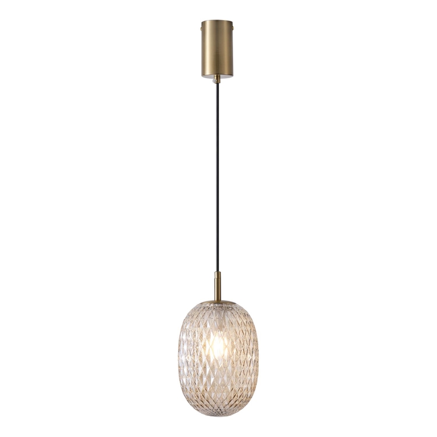 Lampadario a sospensione con filo 1xE14/25W/230V limpido diametro 15 cm
