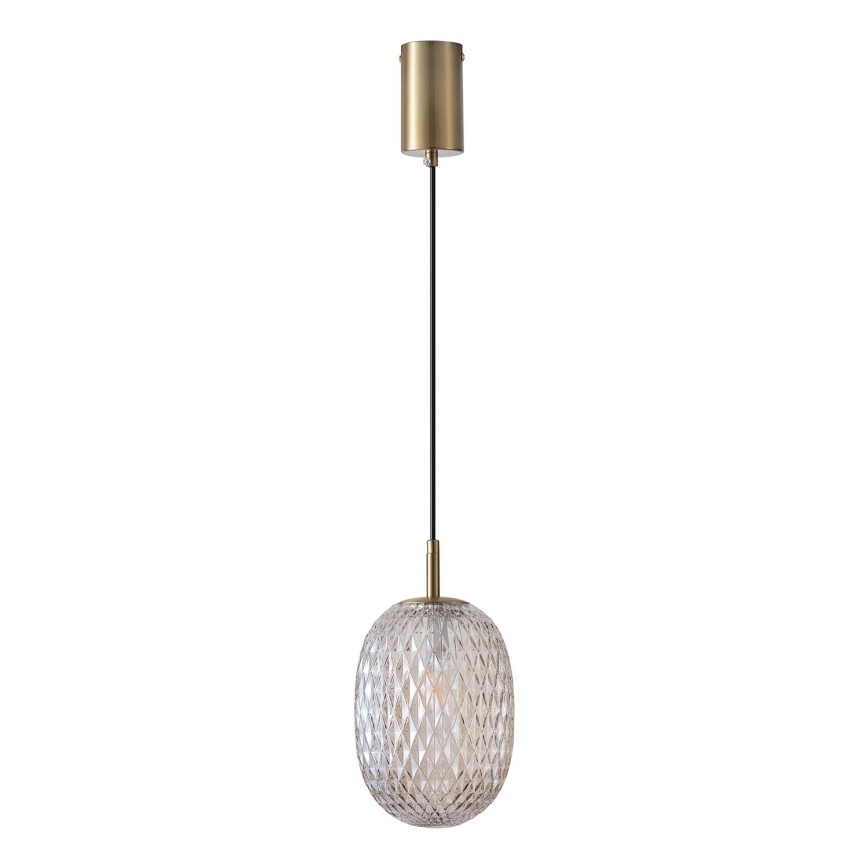 Lampadario a sospensione con filo 1xE14/25W/230V limpido diametro 15 cm