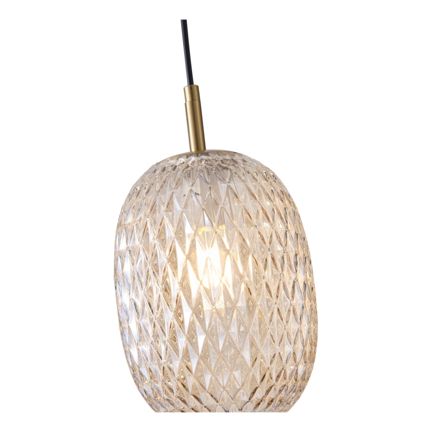 Lampadario a sospensione con filo 1xE14/25W/230V limpido diametro 15 cm