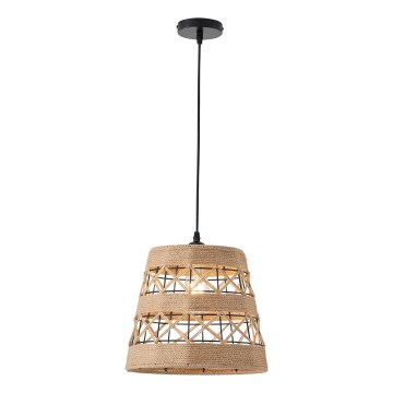 Lampadario a sospensione con filo 1xE27/15W/230V beige