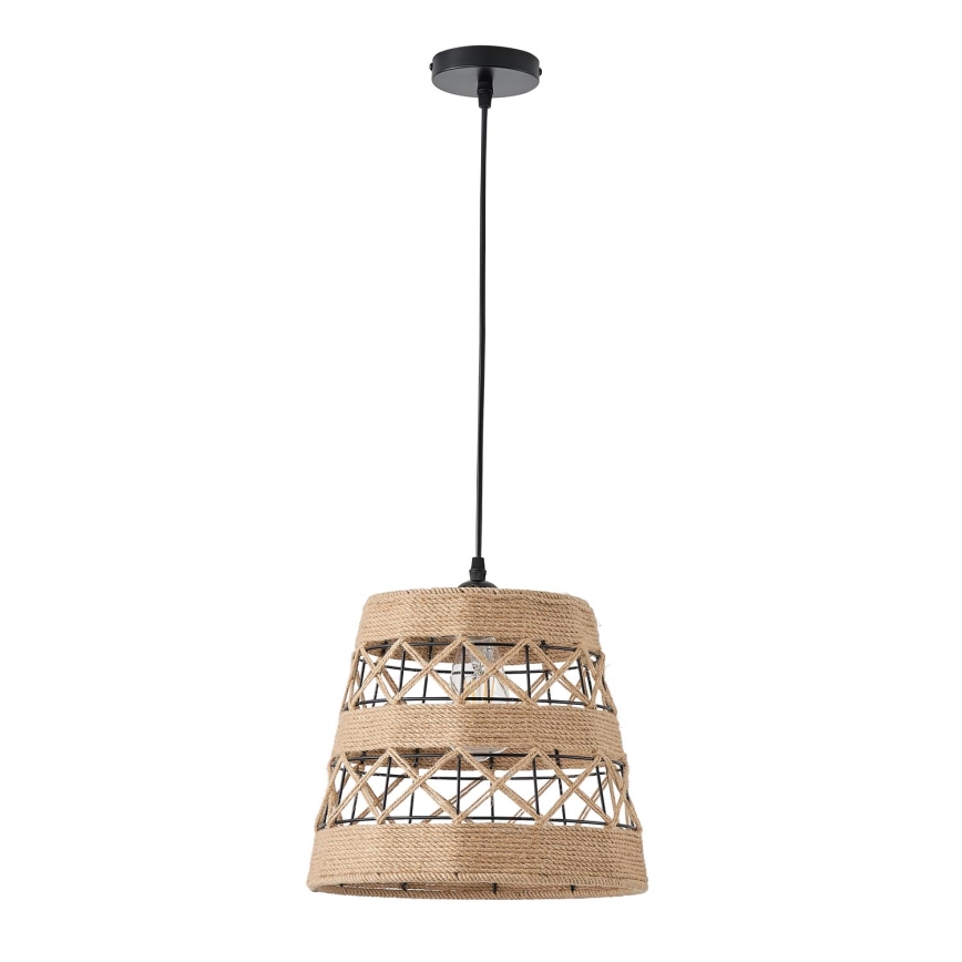 Lampadario a sospensione con filo 1xE27/15W/230V beige