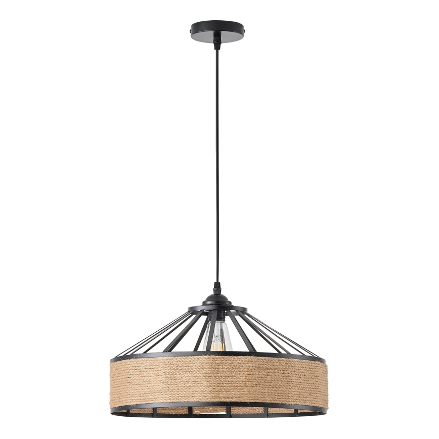 Lampadario a sospensione con filo 1xE27/15W/230V beige
