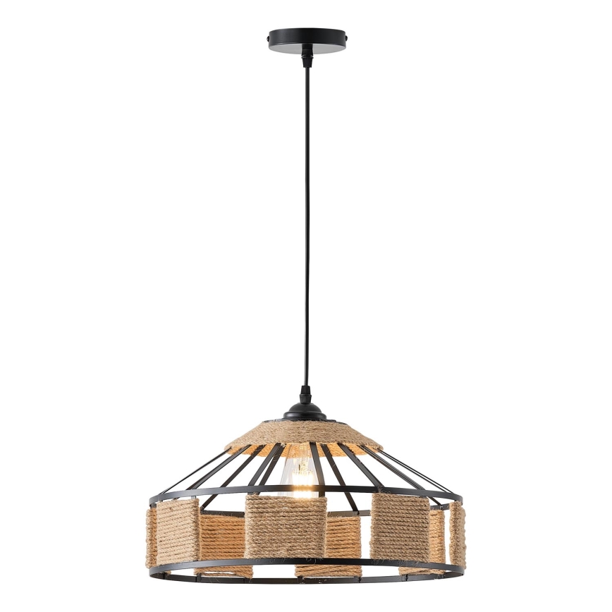 Lampadario a sospensione con filo 1xE27/15W/230V beige