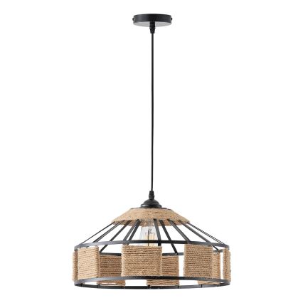 Lampadario a sospensione con filo 1xE27/15W/230V beige