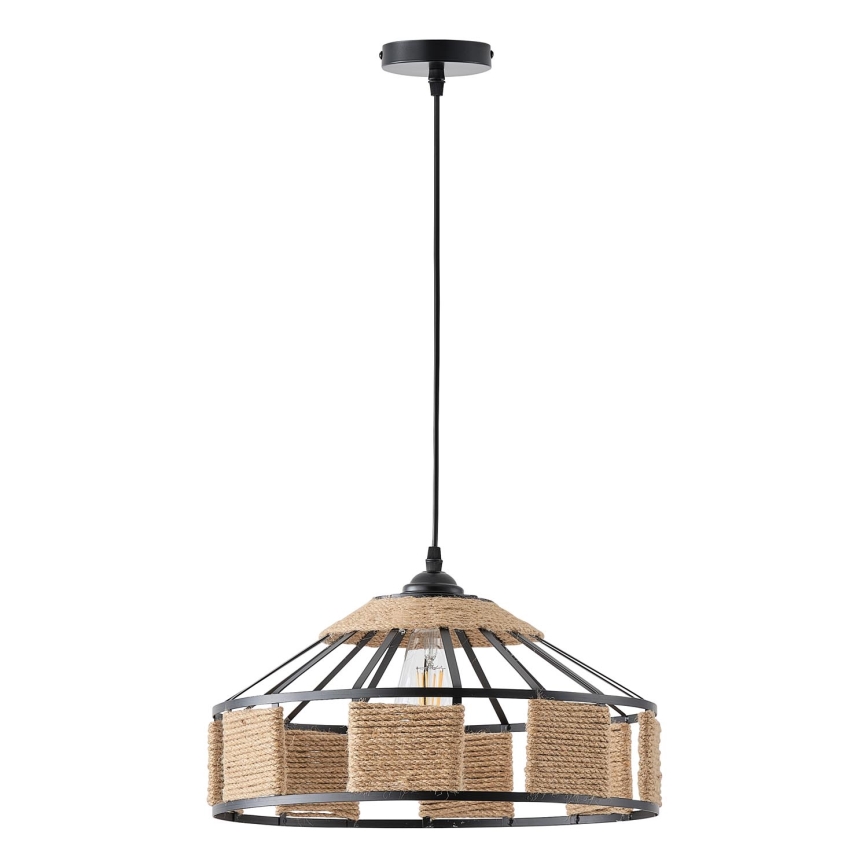 Lampadario a sospensione con filo 1xE27/15W/230V beige