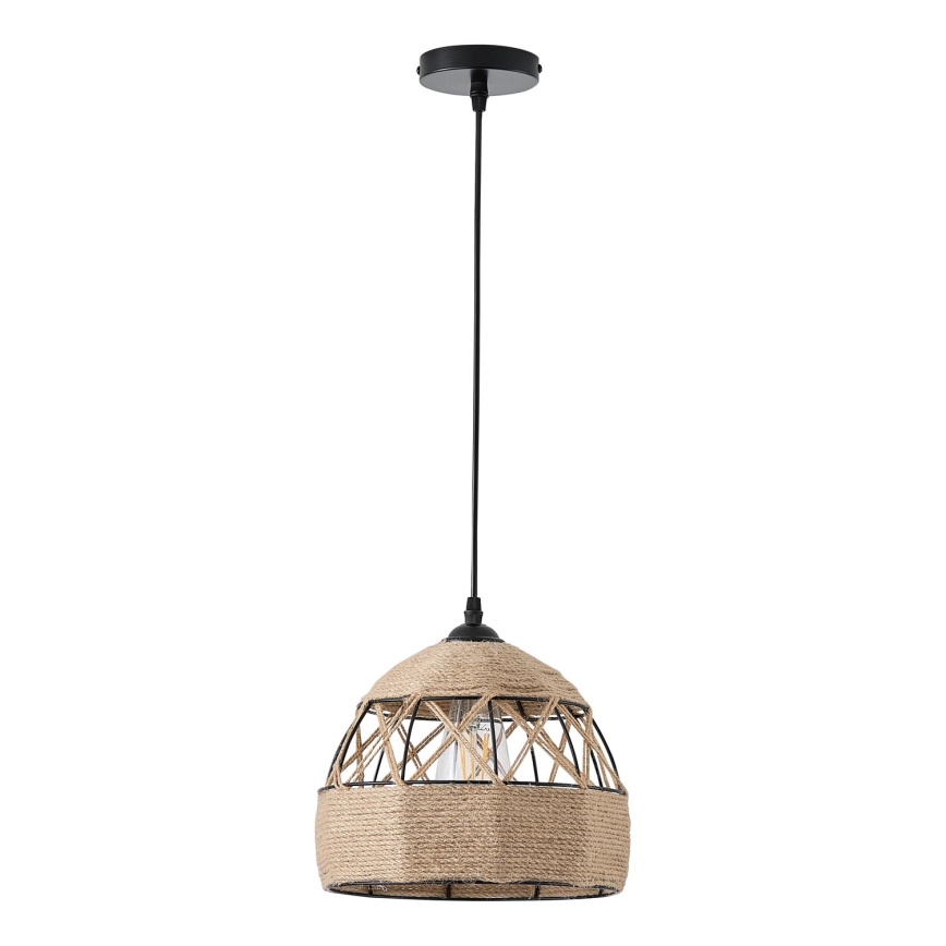 Lampadario a sospensione con filo 1xE27/15W/230V beige