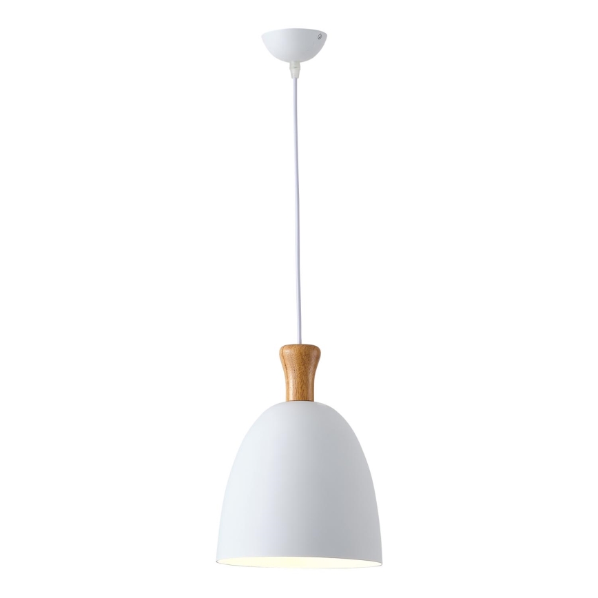 Lampadario a sospensione con filo 1xE27/15W/230V bianco