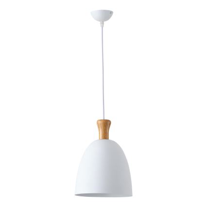 Lampadario a sospensione con filo 1xE27/15W/230V bianco