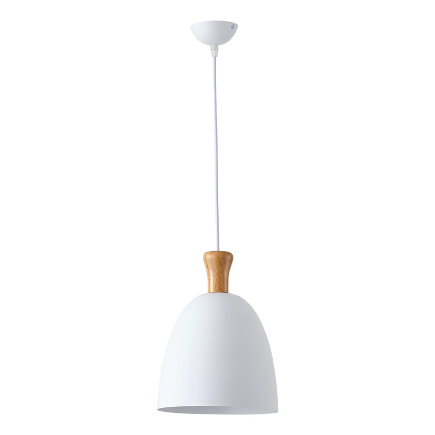 Lampadario a sospensione con filo 1xE27/15W/230V bianco