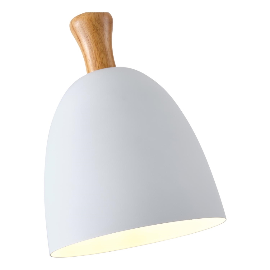 Lampadario a sospensione con filo 1xE27/15W/230V bianco