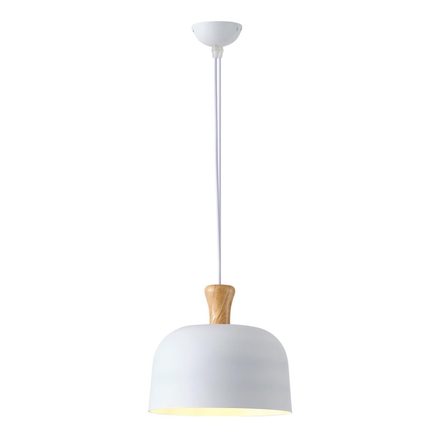 Lampadario a sospensione con filo 1xE27/15W/230V bianco
