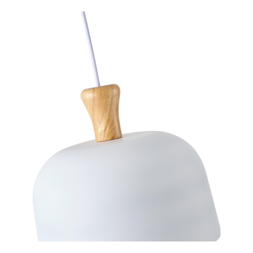 Lampadario a sospensione con filo 1xE27/15W/230V bianco