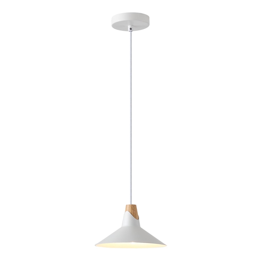 Lampadario a sospensione con filo 1xE27/15W/230V bianco