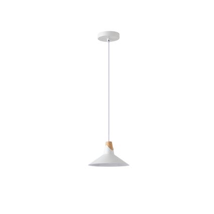 Lampadario a sospensione con filo 1xE27/15W/230V bianco