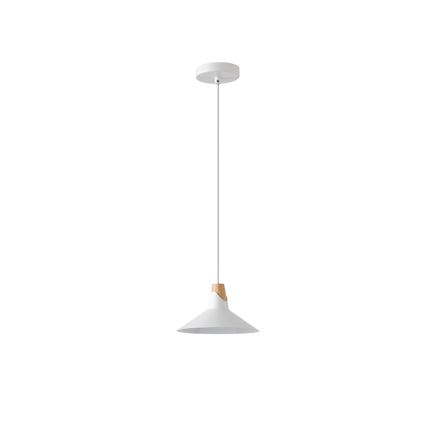 Lampadario a sospensione con filo 1xE27/15W/230V bianco
