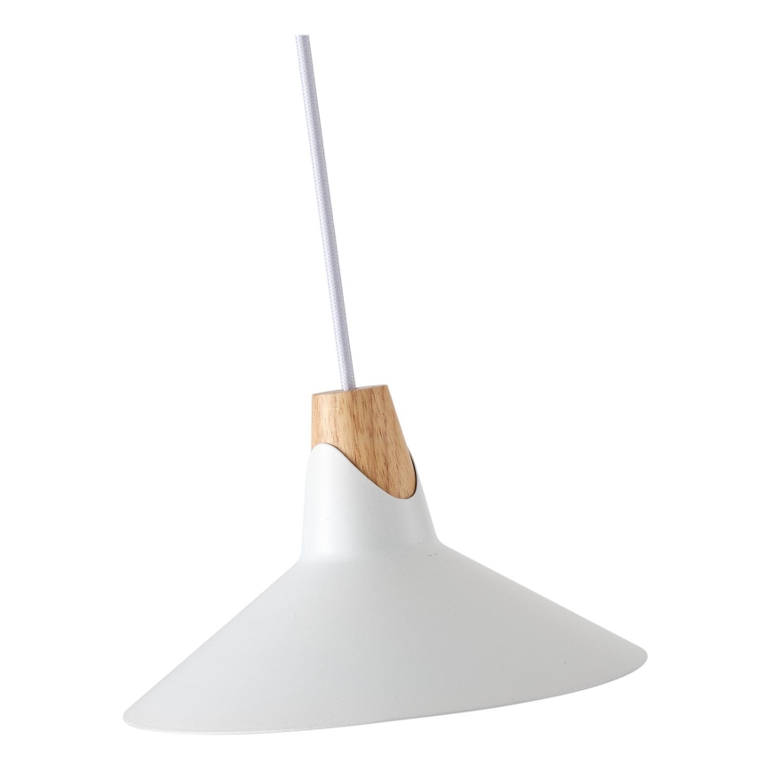 Lampadario a sospensione con filo 1xE27/15W/230V bianco