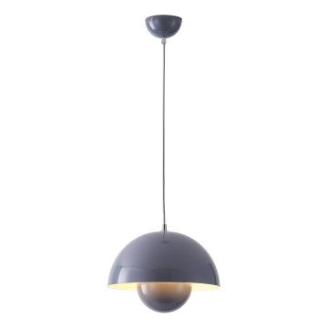 Lampadario a sospensione con filo 1xE27/15W/230V blu
