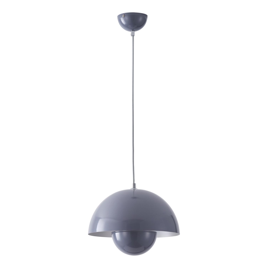 Lampadario a sospensione con filo 1xE27/15W/230V blu