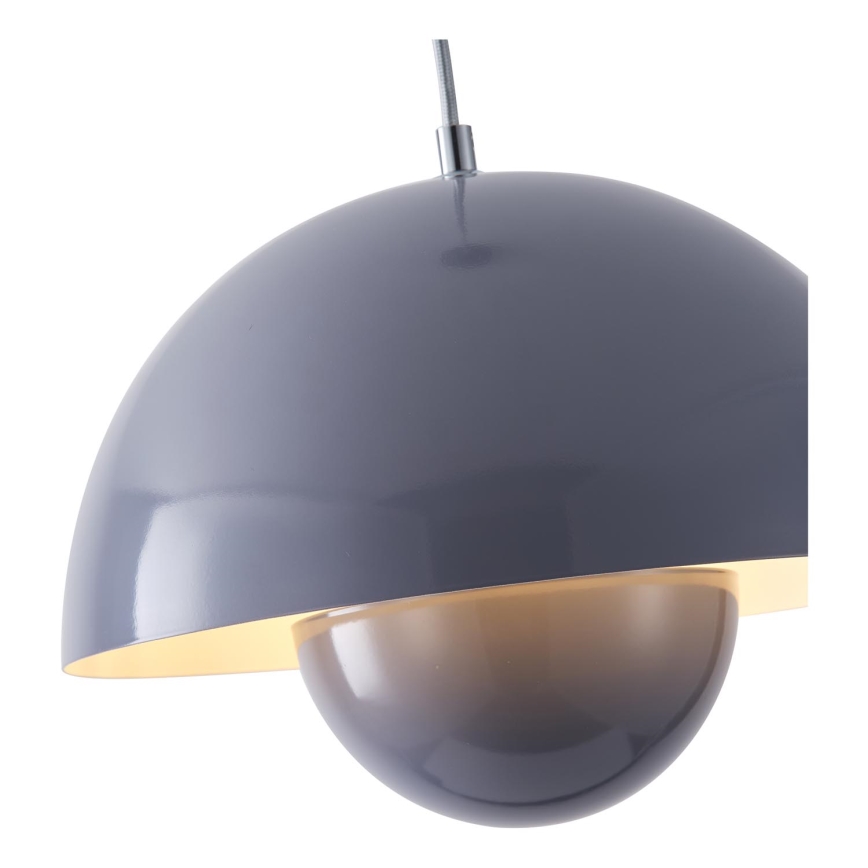 Lampadario a sospensione con filo 1xE27/15W/230V blu