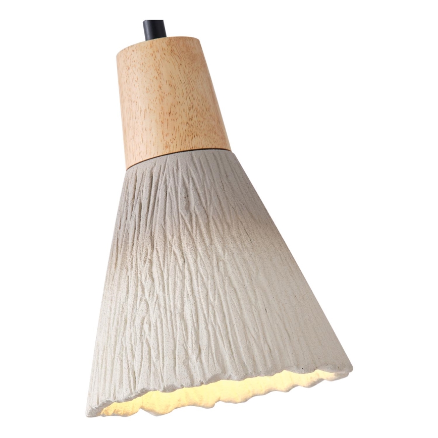 Lampadario a sospensione con filo 1xE27/15W/230V color crema