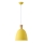 Lampadario a sospensione con filo 1xE27/15W/230V giallo