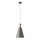Lampadario a sospensione con filo 1xE27/15W/230V grigio