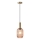 Lampadario a sospensione con filo 1xE27/15W/230V marrone pr. 13 cm