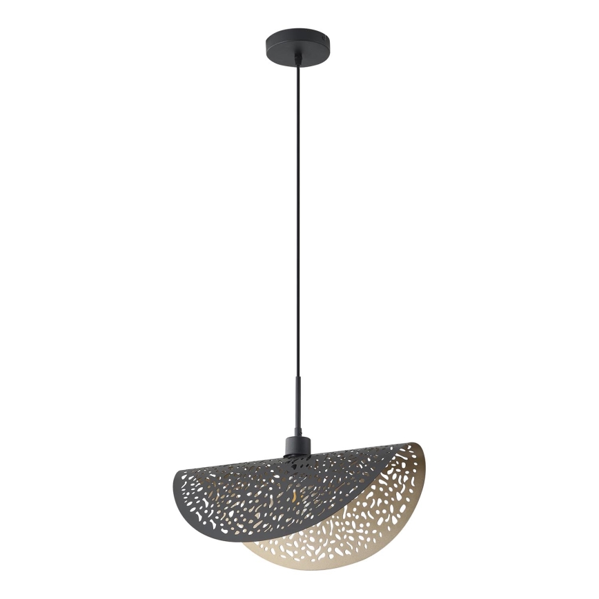 Lampadario a sospensione con filo 1xE27/15W/230V nero