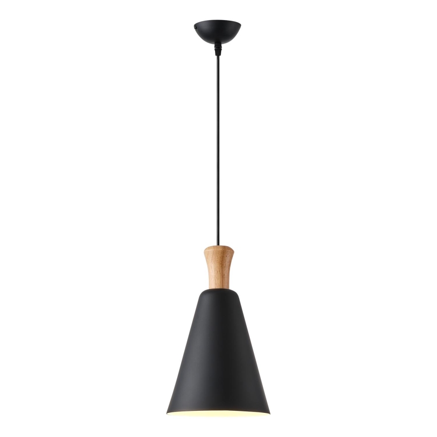 Lampadario a sospensione con filo 1xE27/15W/230V nero