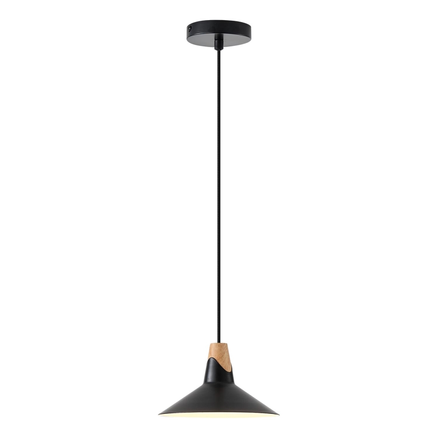 Lampadario a sospensione con filo 1xE27/15W/230V nero
