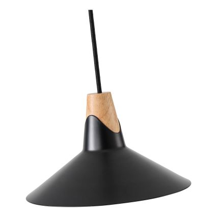 Lampadario a sospensione con filo 1xE27/15W/230V nero