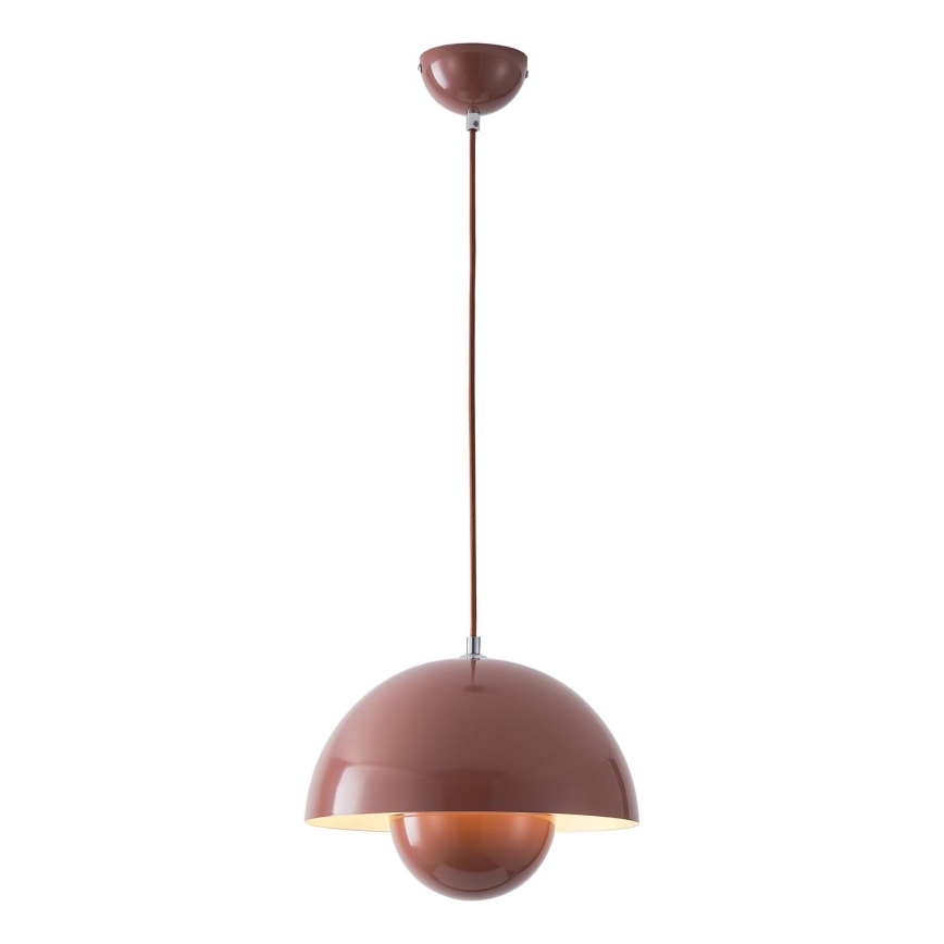 Lampadario a sospensione con filo 1xE27/15W/230V rosso
