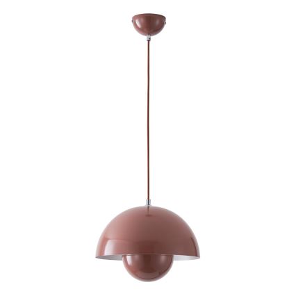 Lampadario a sospensione con filo 1xE27/15W/230V rosso