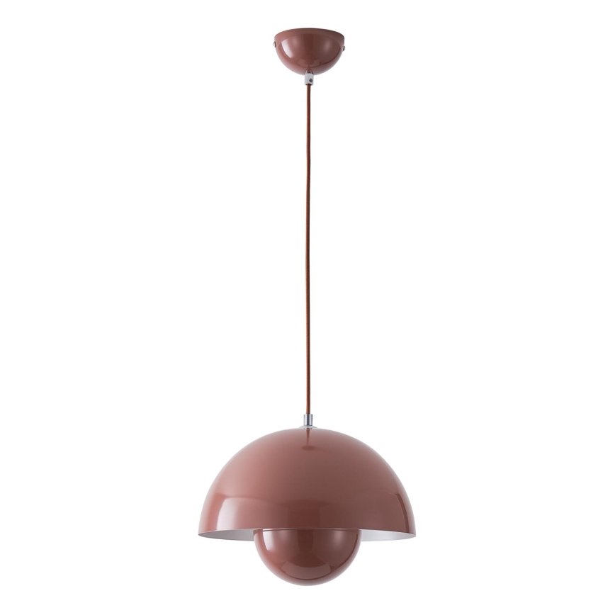 Lampadario a sospensione con filo 1xE27/15W/230V rosso